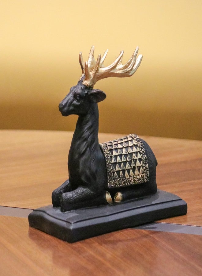 HindCraft Graceful Deer Showpiece for Your Living Room, Office, and Hallway: A Stunning Blend of Nature’s Elegance and Tranquil Serenity for Any Space - Image 3